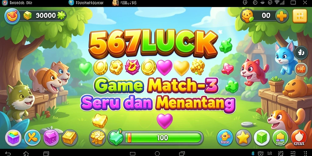 Gameplay seru dan penuh warna di 567LUCK.