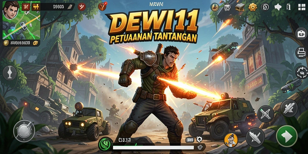 Tampilkan aksi mendebarkan dalam DEWI11 dengan gameplay yang intens.