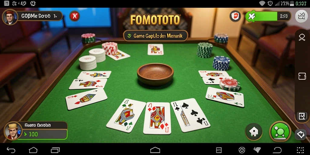 Gameplay seru Gaple dengan fitur menarik di FOMOTOTO.