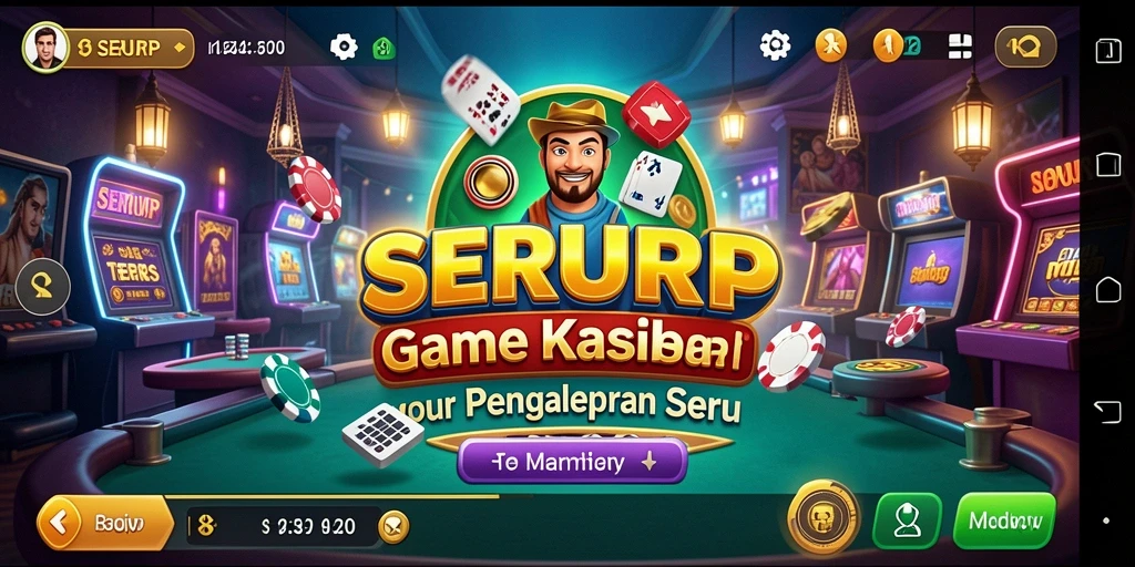 Tampilan gameplay SERURP yang seru dan menarik.