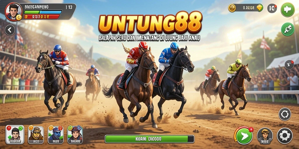 Tampilan gameplay seru dan mendebarkan dalam UNTUNG88.